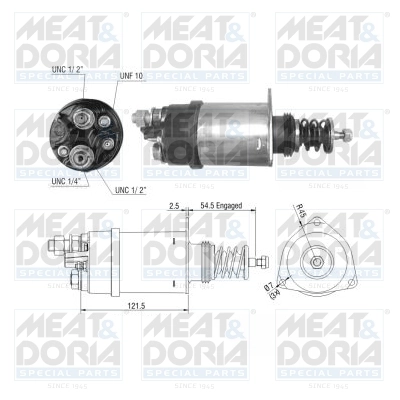 Solenoid Switch, starter